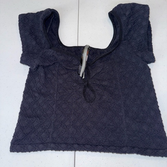 Anthropologie Tops - Anthropologie Black Textured Blouse‎